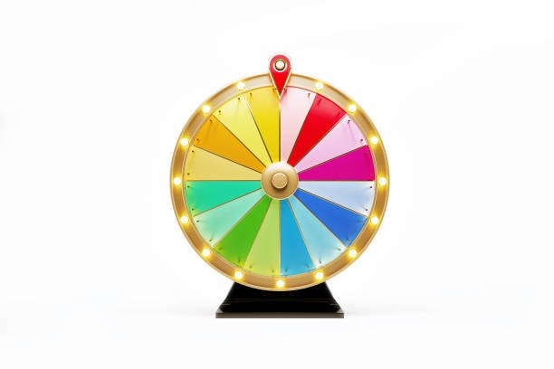 Live game show host presenting wheel-based game on sumseltoto link